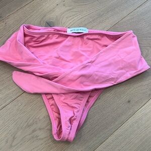 WeWoreWhat high waisted swimsuit bottoms
